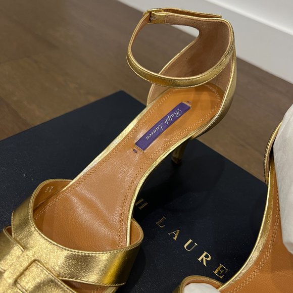 Ralph Lauren Collection Purple Label Nappa Heel 7 - Picture 8 of 9